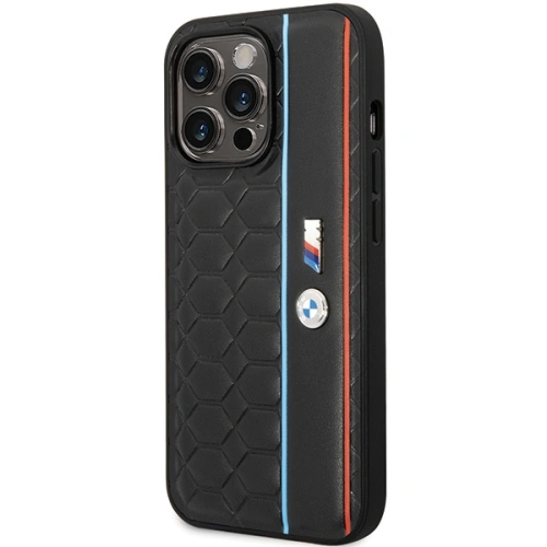 Kup Etui BMW BMHCP14X22PGVK Apple iPhone 14 Pro Max hardcase M Edition Hexo Pattern černý/black - BMW581 - {ean13} - Sklep Home Screen