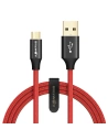 Kabel Micro USB AmpCore Turbo BlitzWolf BW-MC7 1m (czerwony)