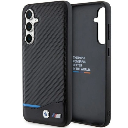 Kup BMW Samsung Carcasă BMHCS23FE22NBCK Galaxy S23 FE Leather Carbon negru/negru - BMW582 - {ean13} - Sklep Home Screen