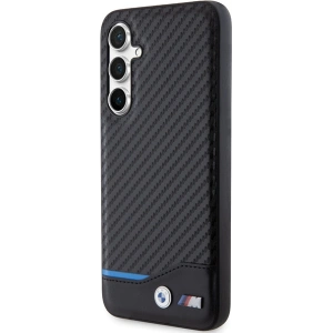 Kup BMW Samsung Carcasă BMHCS23FE22NBCK Galaxy S23 FE Leather Carbon negru/negru - BMW582 - {ean13} - Sklep Home Screen
