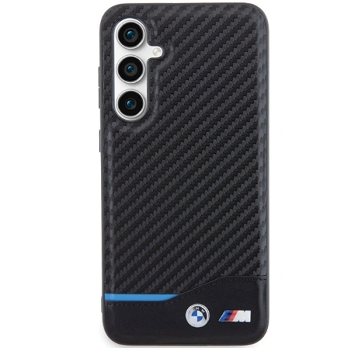 Kup BMW Samsung Carcasă BMHCS23FE22NBCK Galaxy S23 FE Leather Carbon negru/negru - BMW582 - {ean13} - Sklep Home Screen