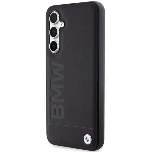 Kup BMW Samsung Carcasă BMHCS23FESLLBK Galaxy S23 FE piele Hot Stamp negru/negru - BMW583 - {ean13} - Sklep Home Screen
