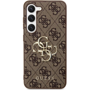 Kup Guess Samsung Husă GUHCS23FE4GMGBR Galaxy S23 FE hardcase 4G Big Metal Logo maro/maro - GUE3128 - {ean13} - Sklep Home Screen