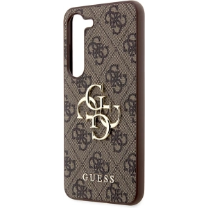 Kup Guess Samsung Husă GUHCS23FE4GMGBR Galaxy S23 FE hardcase 4G Big Metal Logo maro/maro - GUE3128 - {ean13} - Sklep Home Screen