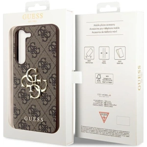 Kup Guess Samsung Husă GUHCS23FE4GMGBR Galaxy S23 FE hardcase 4G Big Metal Logo maro/maro - GUE3128 - {ean13} - Sklep Home Screen
