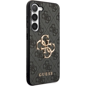 Kup Guess Samsung Husă GUHCS23FE4GMGGR Galaxy S23 FE hardcase 4G Big Metal Logo gri/gri - GUE3129 - {ean13} - Sklep Home Screen