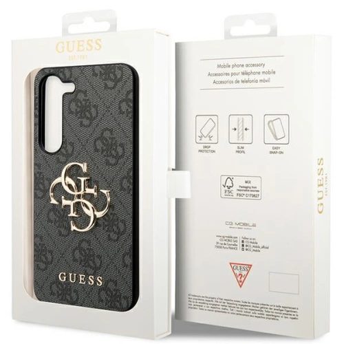Kup Guess Samsung Husă GUHCS23FE4GMGGR Galaxy S23 FE hardcase 4G Big Metal Logo gri/gri - GUE3129 - {ean13} - Sklep Home Screen