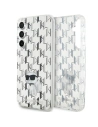 Case Karl Lagerfeld KLHCS23FEHNCMKLT Samsung Galaxy S23 FE Hardcase Monogram Choupette transparent