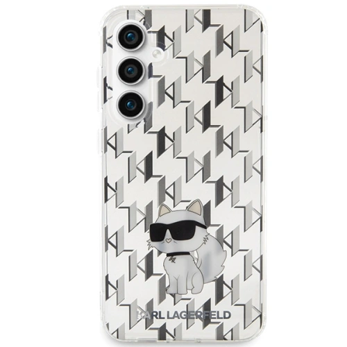 Kup Etui Karl Lagerfeld KLHCS23FEHNCMKLT Samsung Galaxy S23 FE hardcase Monogram Choupette transparent - KLD1859 - {ean13} - Sklep Home Screen