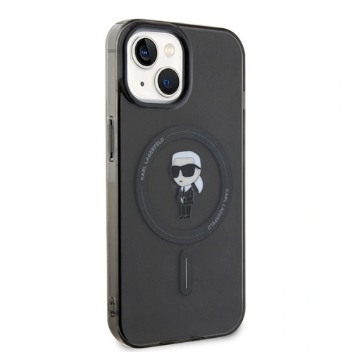 Kup Case Karl Lagerfeld KLHMP14SHFCKNOK Apple iPhone 14 / 15 Hardcase IML Ikonik MagSafe schwarz/black - KLD1861 - {ean13} - Sklep Home Screen