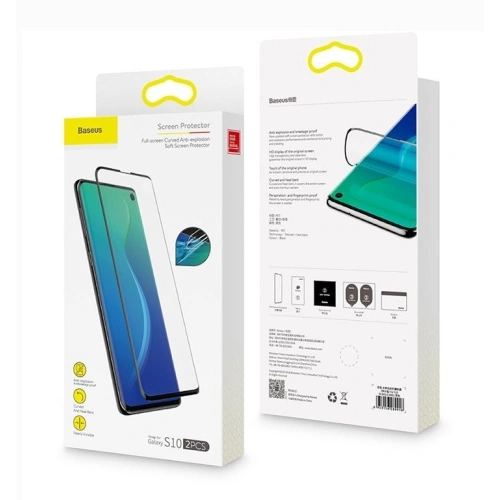 Buy Screen Protector Baseus 0.15mm Samsung Galaxy S10 Black - BSU560BLK - {ean13} - Home Screen Store Europe