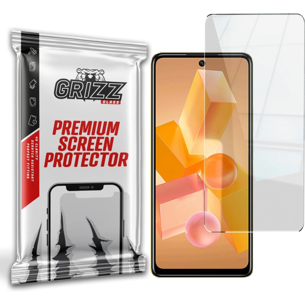 Szkło hybrydowe GrizzGlass HybridGlass do Infinix Hot 40i
