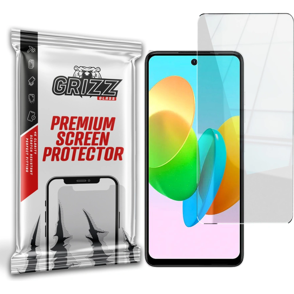 Szkło hybrydowe GrizzGlass HybridGlass do Tecno Spark 20C