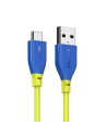 Kup Cablul USB 2.0 tip C AmpCore BlitzWolf BW-TC12 1m galben-albastru - BLZ106YELGRN - {ean13} - Sklep Home Screen