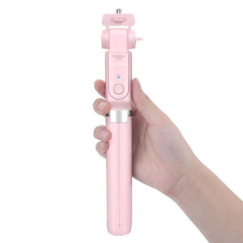 Kup Selfie Stick stativ 3w1 BlitzWolf BW-BS5 růžový - BLZ108PNK - {ean13} - Sklep Home Screen