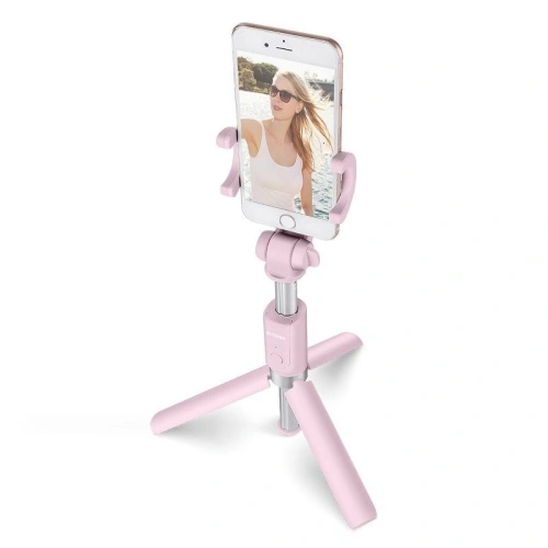 Kup Selfie Stick stativ 3w1 BlitzWolf BW-BS3 sport růžový - BLZ109PNK - {ean13} - Sklep Home Screen