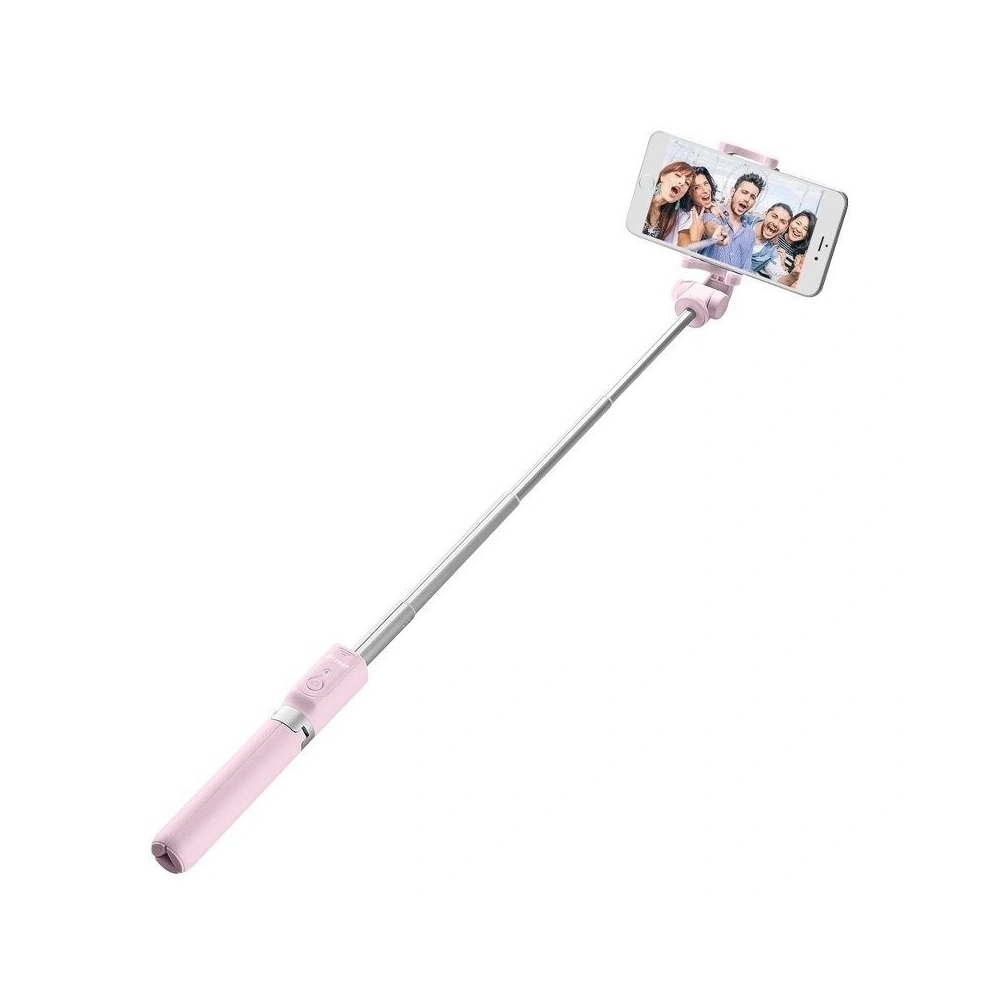 Selfie Stick statyw 3w1 BlitzWolf BW-BS3 sport różowy 