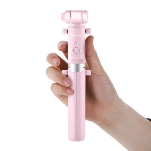 Kup Selfie Stick stativ 3w1 BlitzWolf BW-BS3 sport růžový - BLZ109PNK - {ean13} - Sklep Home Screen