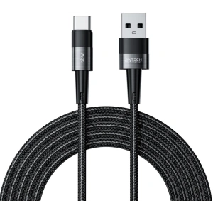 Tech-Protect Cablu Ultraboost USB-A / USB-C 66W, 6A, 300cm Gri