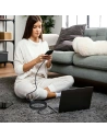 Kup Tech-Protect Cablu Ultraboost USB-A / USB-C 66W, 6A, 300cm Gri - THP2510 - {ean13} - Sklep Home Screen