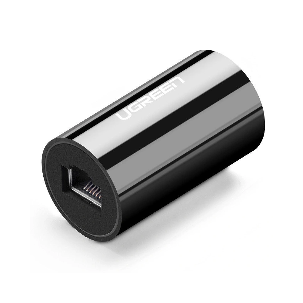 Łącznik adapter RJ45 chroniący przed piorunami UGREEN (czarny)