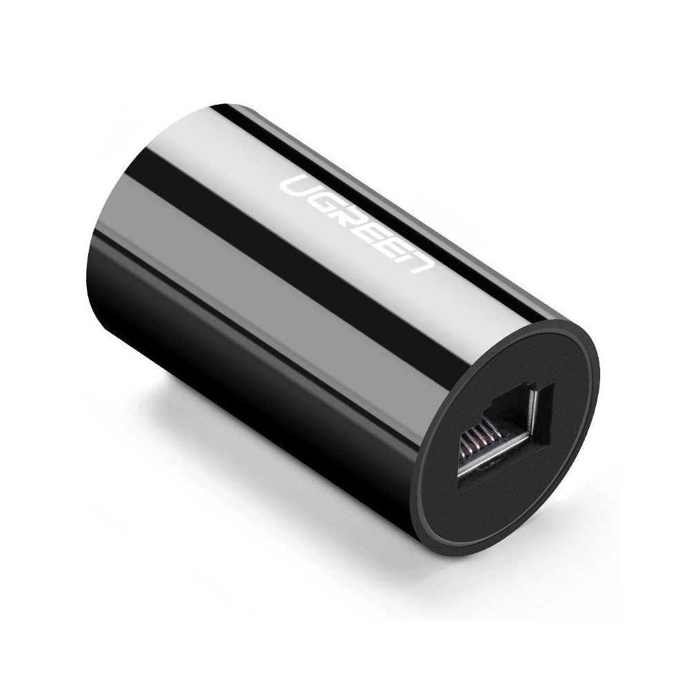 Łącznik adapter RJ45 chroniący przed piorunami UGREEN (czarny)