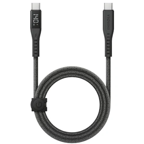 Kup Kabel ENERGEA Flow Digital Display USB-C / USB-C 240W, 5A, 1.5m černý - ENG132 - {ean13} - Sklep Home Screen