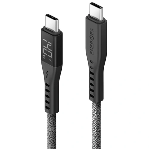 Kup Kabel ENERGEA Flow Digital Display USB-C / USB-C 240W, 5A, 1.5m černý - ENG132 - {ean13} - Sklep Home Screen