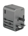 Kup Ladegerät ENERGEA Travel World Adapter GaN65 4in1 US/UA/EU/UK USB-A, 2xUSB-C, PD65W, PPS55W, QC3.0 grau/gunmetal - ENG133 - {ean13} - Sklep Home Screen