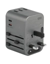 Kup Netzteil ENERGEA Travel World Adapter 4in1 US/UA/EU/UK 3xUSB-A, 2xUSB-C, PD35W, PPS35W, QC3.0 grau/gunmetal - ENG134 - {ean13} - Sklep Home Screen