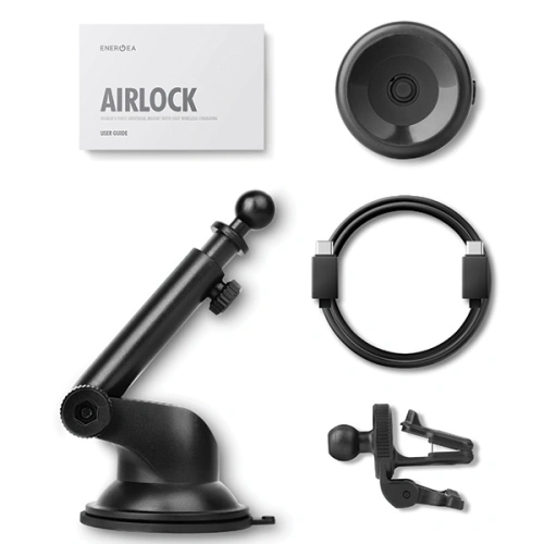 Buy ENERGEA AirLock 15W universal induction cockpit / air mount black - ENG135 - {ean13} - Home Screen Store Europe