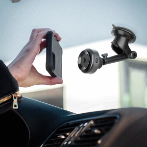 Kup Suport universal de inducție pentru carlingă / grilă ENERGEA AirLock 15W negru / negru - ENG135 - {ean13} - Sklep Home Screen