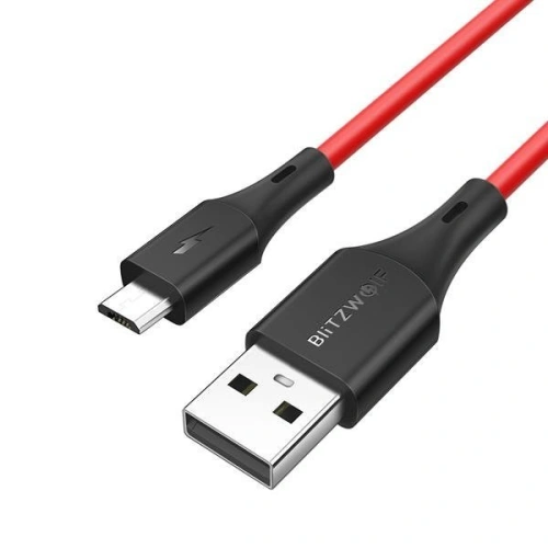 Kup BlitzWolf Micro-USB-Kabel BW-MC14 2A 1,8m (rot) - BLZ112RED - {ean13} - Sklep Home Screen