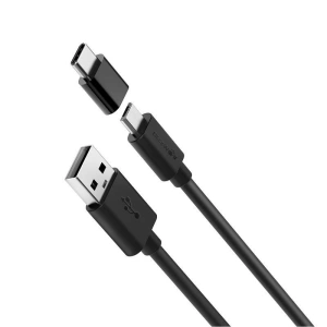 Kup BlitzWolf Micro-USB-Kabel + USB-C-Adapter BW-MT1 2A 1m - BLZ114 - {ean13} - Sklep Home Screen