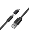 Kabel Micro USB + adaptér USB-C BlitzWolf BW-MT2 2A 0,5m