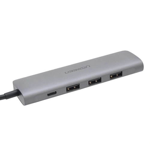 Kup Adapter UGREEN 5w1 USB-C do HDMI 4K, 3x USB 3.0, Typ-C - UGR115 - {ean13} - Sklep Home Screen