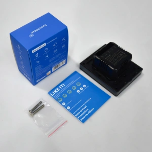Kup Sonoff Comutator de perete inteligent Wi-Fi (3 canale) negru - SNF131 - {ean13} - Sklep Home Screen
