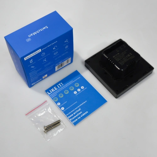 Buy Sonoff Wi-Fi smart wall switch (1-channel) black - SNF132 - {ean13} - Home Screen Store Europe
