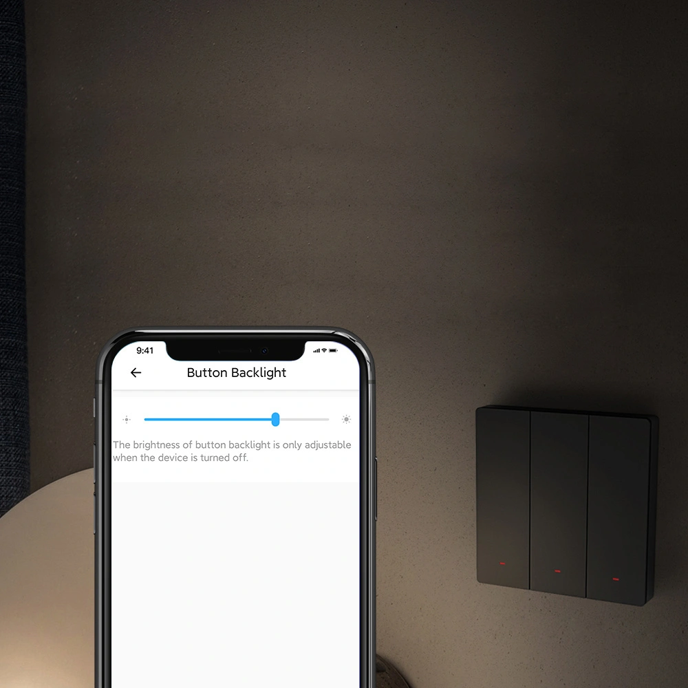 Inteligentny przełącznik ścienny Sonoff Wi-Fi (1-kanałowy) czarny