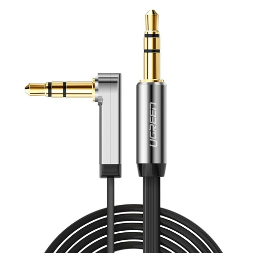 Kup UGREEN AV119 3.5 mm-es mini jack lapos szögletes audio kábel 0.5 m fekete - UGR1770 - {ean13} - Sklep Home Screen