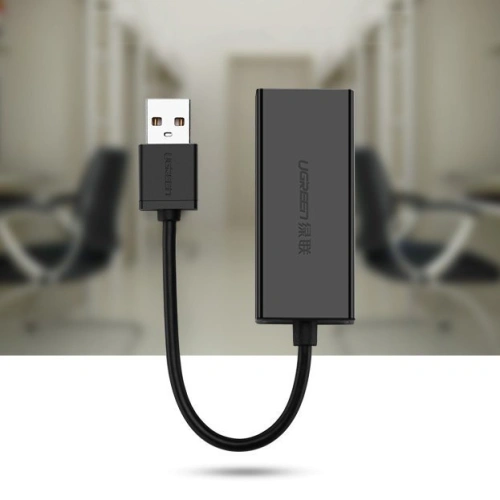 Kup Placă de rețea externă UGREEN CR110 USB-A 2.0 / RJ45 100Mbps negru - UGR1771 - {ean13} - Sklep Home Screen