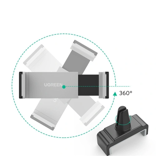 Kup UGREEN LP120 Autohalterung für Lüftungsgitter grau - UGR1772 - {ean13} - Sklep Home Screen
