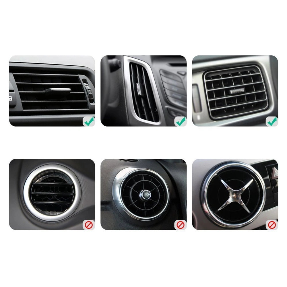 Uchwyt samochodowy na kratkę UGREEN LP120 szary