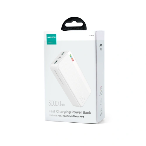 Kup Joyroom Powerbank Dazzling Series JR-T018 30000mAh 12W alb - JYR853 - {ean13} - Sklep Home Screen
