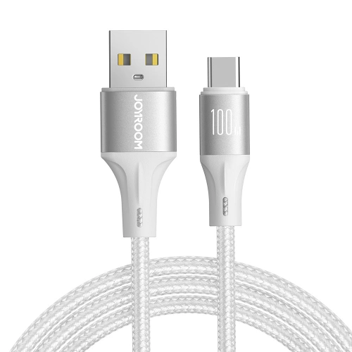 Kup Kabel Joyroom Light-Speed Series SA25-AC6 USB-A / USB-C 100W 1.2m weiß - JYR854 - {ean13} - Sklep Home Screen