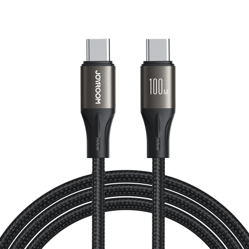 Kup Kábel Joyroom Light-Speed Series SA25-CC5 USB-C / USB-C 100W 1.2m fekete - JYR855 - {ean13} - Sklep Home Screen