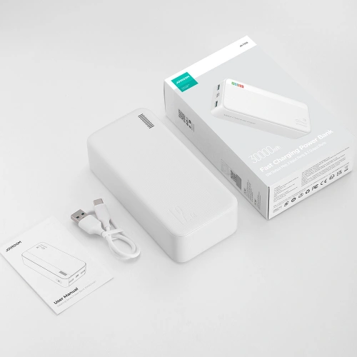 Kup Joyroom Powerbank Dazzling Series JR-T018 30000mAh 12W alb - JYR853 - {ean13} - Sklep Home Screen