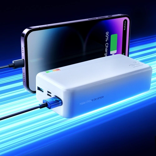 Kup Joyroom Powerbank Dazzling Series JR-T018 30000mAh 12W alb - JYR853 - {ean13} - Sklep Home Screen
