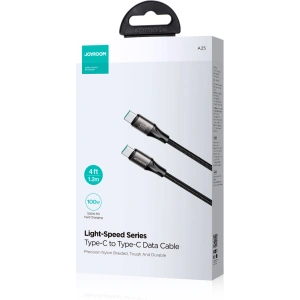 Kábel Joyroom Light-Speed Series SA25-CC5 USB-C / USB-C 100W 1.2m fekete