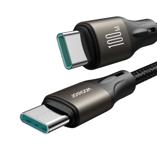 Kup Kabel Joyroom Light-Speed Series SA25-CC5 USB-C / USB-C 100W 1.2m černý - JYR855 - {ean13} - Sklep Home Screen